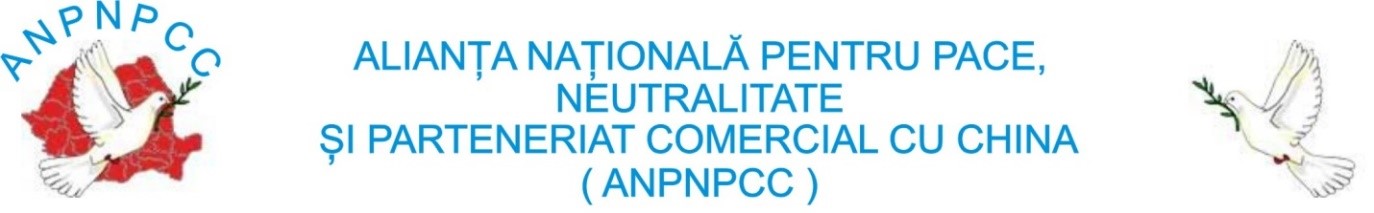 Alianța Națională pentru Pace, Neutralitate și Parteneriat Comercial cu China